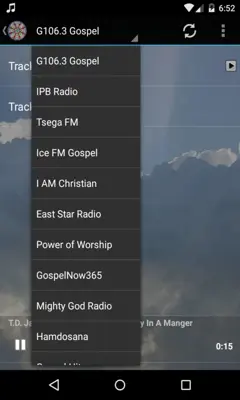 Live Gospel Radio Free android App screenshot 0