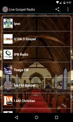 Live Gospel Radio Free android App screenshot 3